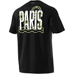 Maglietta da uomo adidas  Paris Tennis Graphic Black