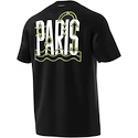 Maglietta da uomo adidas  Paris Tennis Graphic Black