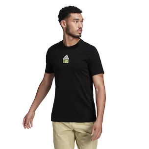 Maglietta da uomo adidas  Paris Tennis Graphic Black