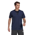 Maglietta da uomo adidas  Primeblue Designed 2 Move Sport 3-Stripes Tee Crew Navy