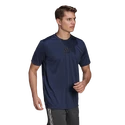 Maglietta da uomo adidas  Primeblue Designed 2 Move Sport 3-Stripes Tee Crew Navy