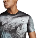 Maglietta da uomo adidas  Printed Tee Pro Black