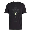Maglietta da uomo adidas  Rackets Graphic Tee Black L