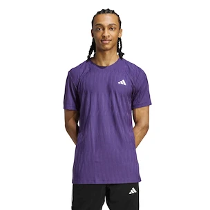 Maglietta da uomo adidas  Tennis Climacool+ AIRCHILL FreeLift T-Shirt Aurora Plum