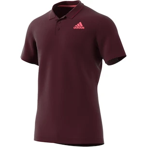 Maglietta da uomo adidas  Tennis Freelift Polo Shadow Red
