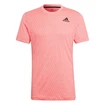 Maglietta da uomo adidas  Tennis Freelift Tee Acid Red