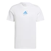 Maglietta da uomo adidas  Thiem Graphic Tee White