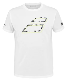 Maglietta da uomo Babolat Aero Cotton Tee White