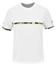 Maglietta da uomo Babolat Aero Crew Neck Tee Men White