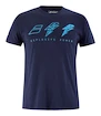 Maglietta da uomo Babolat  Drive Cotton Tee Blue