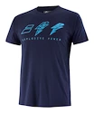 Maglietta da uomo Babolat  Drive Cotton Tee Blue