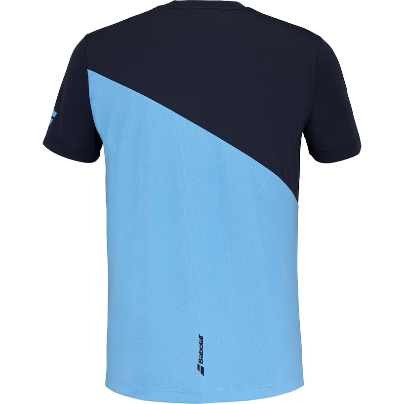 Maglietta da uomo Babolat  Drive Crew Neck Tee Men Drive Blue