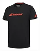 Maglietta da uomo Babolat  Exercise Babolat Tee Men Black