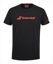 Maglietta da uomo Babolat Exercise Babolat Tee Men Black