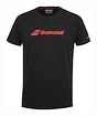 Maglietta da uomo Babolat  Exercise Babolat Tee Men Black M