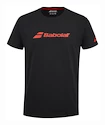 Maglietta da uomo Babolat  Exercise Babolat Tee Men Black M