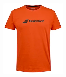 Maglietta da uomo Babolat Exercise Babolat Tee Men Fiesta Red