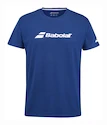 Maglietta da uomo Babolat  Exercise Babolat Tee Men Sodalite Blue XXL