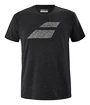 Maglietta da uomo Babolat  Exercise Big Flag Tee Black