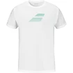 Maglietta da uomo Babolat  Exercise Big Flag Tee Men White