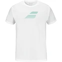 Maglietta da uomo Babolat  Exercise Big Flag Tee Men White