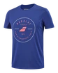 Maglietta da uomo Babolat  Exercise Graphic Tee Estate Blue