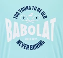 Maglietta da uomo Babolat  Exercise Graphic Tee Men Angel Blue