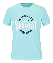 Maglietta da uomo Babolat Exercise Graphic Tee Men Angel Blue
