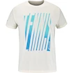 Maglietta da uomo Babolat  Exercise Message Tee Men Cannoli Cream