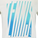 Maglietta da uomo Babolat  Exercise Message Tee Men Cannoli Cream