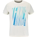Maglietta da uomo Babolat  Exercise Message Tee Men Cannoli Cream