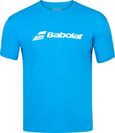 Maglietta da uomo Babolat Exercise Tee Blue