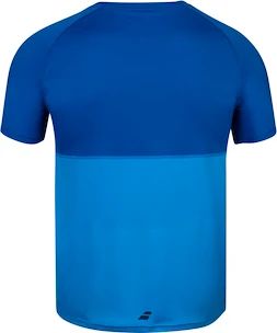 Maglietta da uomo Babolat  Play Club Crew Neck Tee Blue