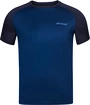 Maglietta da uomo Babolat  Play Club Crew Neck Tee Dark Blue