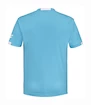 Maglietta da uomo Babolat  Play Crew Neck Tee Men Cyan Blue