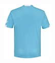 Maglietta da uomo Babolat  Play Crew Neck Tee Men Cyan Blue