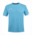 Maglietta da uomo Babolat  Play Crew Neck Tee Men Cyan Blue