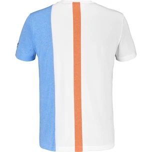 Maglietta da uomo Babolat  Play Crew Neck Tee Men White/Blue