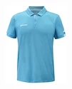 Maglietta da uomo Babolat  Play Polo Men Cyan Blue