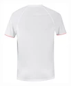 Maglietta da uomo Babolat  Strike Crew Neck Tee Men White/Strike Red