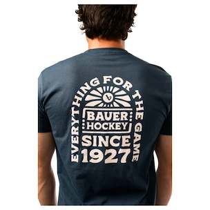 Maglietta da uomo Bauer  Graphic Tee Indigo