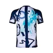 Maglietta da uomo BIDI BADU  Bijan Tech Tee White/Dark Blue