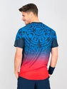 Maglietta da uomo BIDI BADU  Colortwist Tee Dark Blue/Red