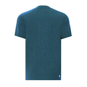 Maglietta da uomo BIDI BADU  Crew Two Colored Tee Petrol