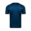 Maglietta da uomo BIDI BADU  Falou Tech Tee Dark Blue, Petrol