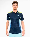 Maglietta da uomo BIDI BADU  Grafic Illumination Polo Dark Blue