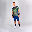 Maglietta da uomo BIDI BADU  Jiro Tech Tee Green/Dark Blue