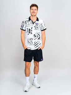 Maglietta da uomo BIDI BADU  Melbourne Polo White/Black