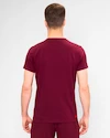 Maglietta da uomo BIDI BADU  Protected Leafs Chill Tee Bordeaux