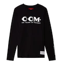Maglietta da uomo CCM 125 Anniversary LS Tee Black L